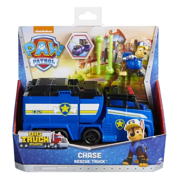 SPIN MASTER Camion Et Figurine Chase Big Truck Pups La Pat’ Patrouille 6