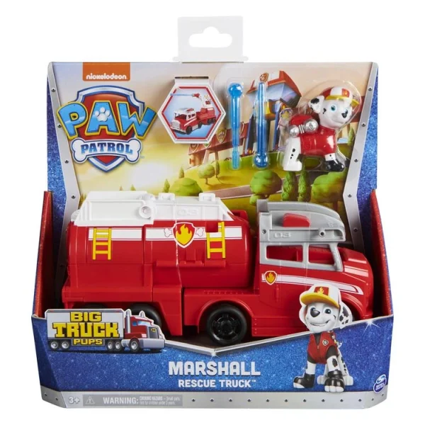 SPIN MASTER Camion Et Figurine Marcus Big Truck Pups La Pat’ Patrouille 6