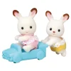 Epoch D’Enfance Les Jumeaux Lapins Chocolat Sylvanian Families 20