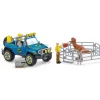 Schleich Figurine – Voiture Tout-terrain Avec Avant-poste Dino 11