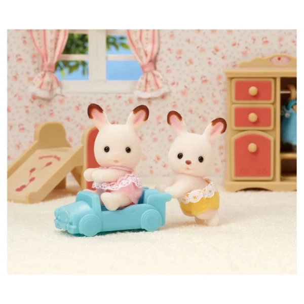 Epoch D’Enfance Les Jumeaux Lapins Chocolat Sylvanian Families 3
