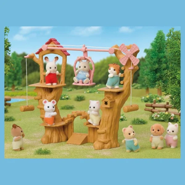 Epoch D’Enfance 5452 – La Tyrolienne Des Bébés – Sylvanian Families 6