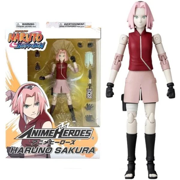BANDAI Figurine Anime Heroes 17 Cm – Sakura Haruno – Naruto Shippuden 1