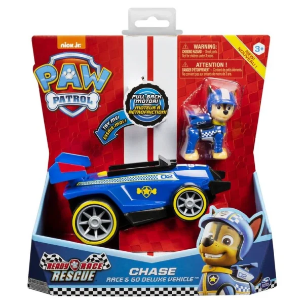 SPIN MASTER Véhicule + Figurine Ready Race Rescue Pat’Patrouille – Chase 3