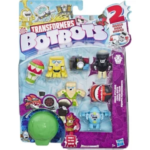 HASBRO Pack 8 Figurines Transformers Botbots 1 8