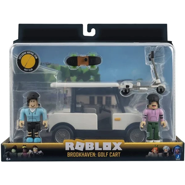 JAZWARES Figurines Roblox Avec Chariot De Golf 4