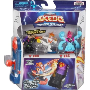MOOSE TOYS Pack Starter Powerstorm Kick Attack – Akedo 12