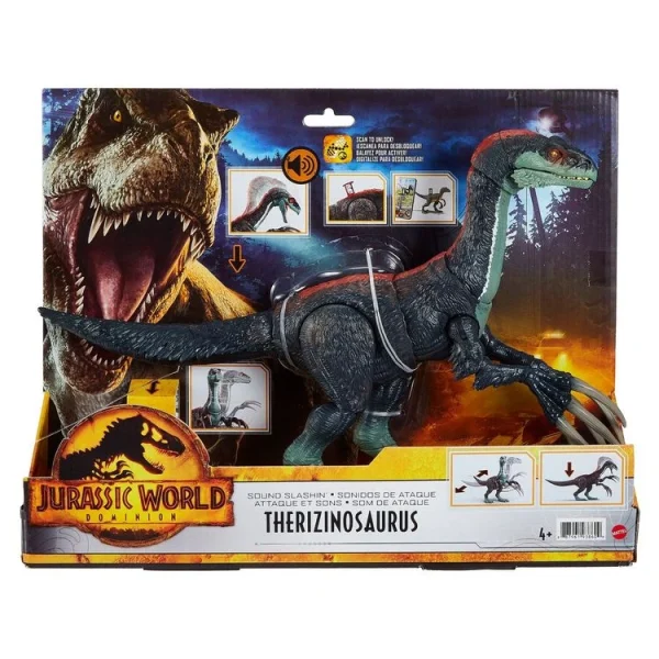 MATTEL Slasher Dino Sonore Jurassic World 1