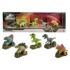 MATTEL Pack De 5 Figurines Jurassic World 5 Cm 16