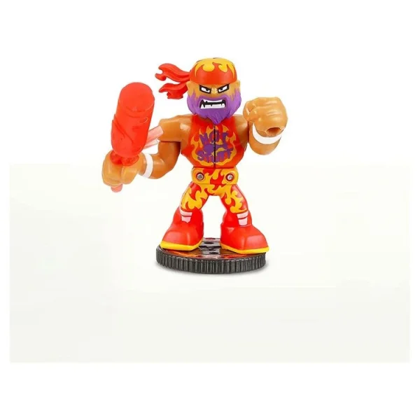 MOOSE TOYS Pack 4 Figurines Warrior Akedo PowerStorm B 6