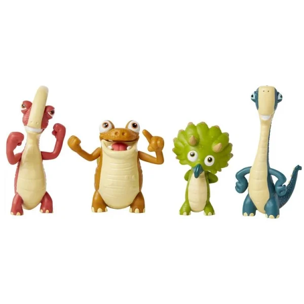 JAKKS PACIFIC Gigantosaurus – Coffret 4 Figurines Dino Amis 1