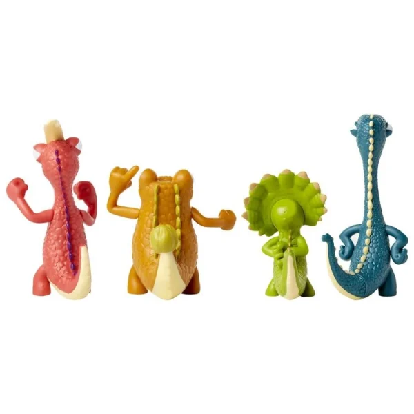 JAKKS PACIFIC Gigantosaurus – Coffret 4 Figurines Dino Amis 3