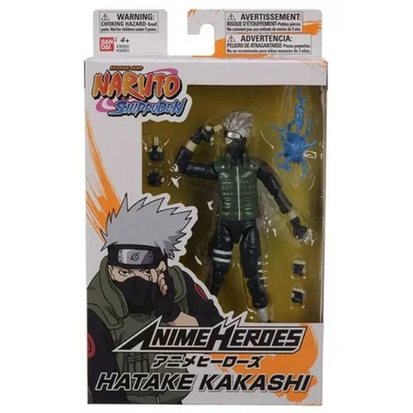 BANDAI Figurine Anime Heroes 17 Cm – Kakashi Hatake – Naruto Shippuden 1