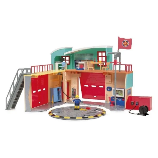 SMOBY La Caserne De Pompier Pontypandy – Sam Le Pompier 1
