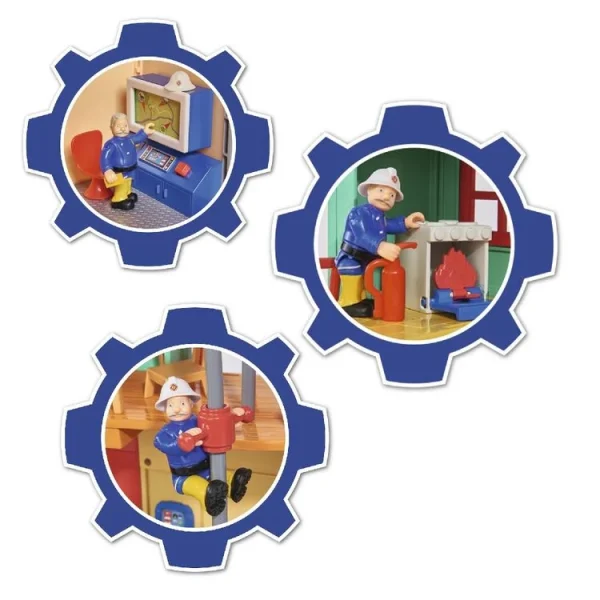 SMOBY La Caserne De Pompier Pontypandy – Sam Le Pompier 4