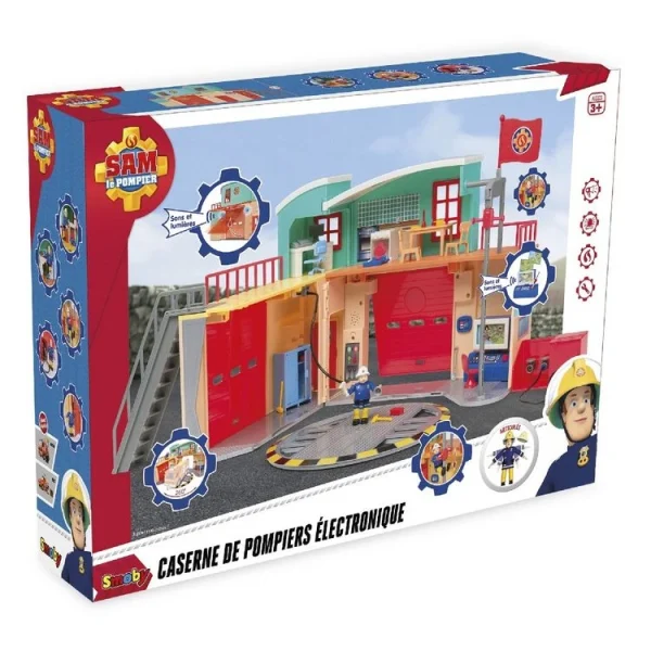 SMOBY La Caserne De Pompier Pontypandy – Sam Le Pompier 5