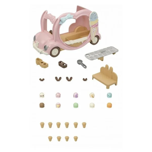 Sylvanian Families 5651 Le Marchand De Glace Ambulant 4