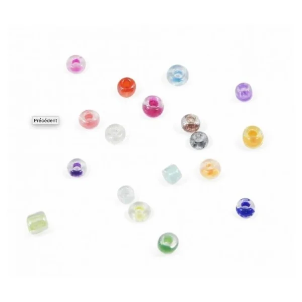 BUKI Boite De Perles Transparentes 4