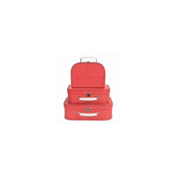 EGMONT TOYS Set De 3 Valisettes Rouges 1