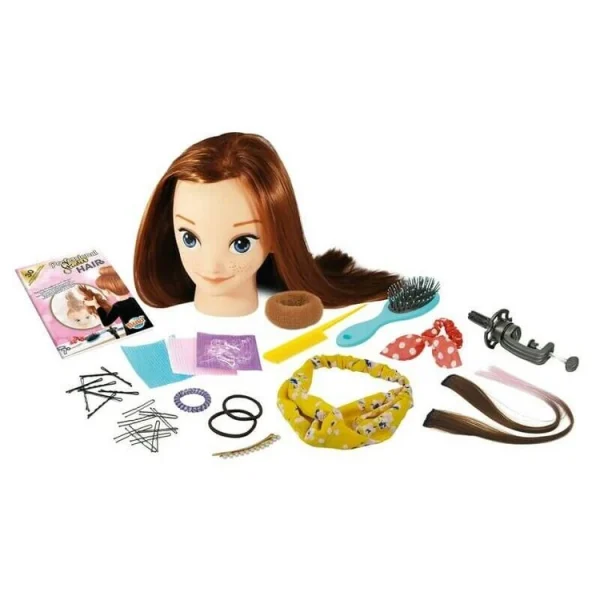 BUKI Professional Studio Hair Tête à Coiffer Avec étau 1