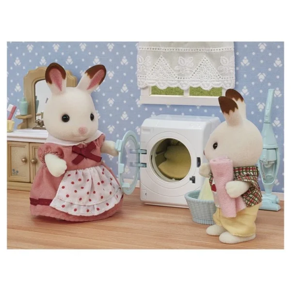 Epoch D’Enfance Machine à Laver Et Aspirateur – Sylvanian Families 5