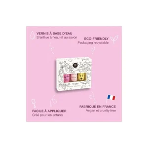 Nailmatic Coffret 3 Vernis A L Eau Dolly, Bella, Lulu 6