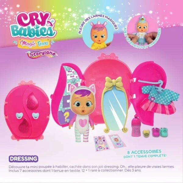 IMC TOYS Cry Babies Larmes Magiques – Pays Des Contes – Habille-moi 5