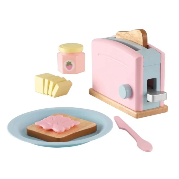 Kidkraft Set Grille Pain Pastel 1