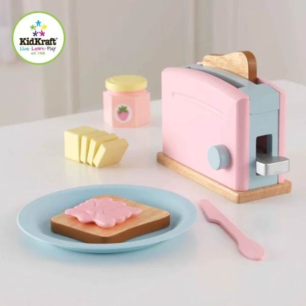Kidkraft Set Grille Pain Pastel 3