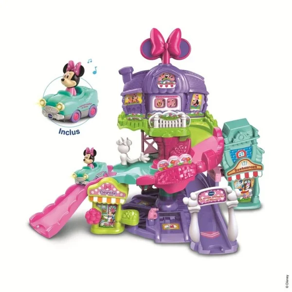 VTECH Le Monde Enchanté De Minnie + Cabriolet Magique De Minnie – Tut Tut Bolides 3