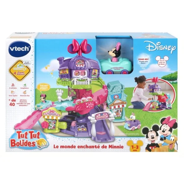 VTECH Le Monde Enchanté De Minnie + Cabriolet Magique De Minnie – Tut Tut Bolides 5