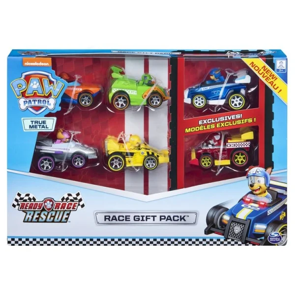 SPIN MASTER Paw Patrol Pack 6 Véhicules True Metal 4