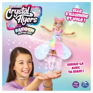 SPIN MASTER Hatchimals Crystal Flyers Rainbow Glitter Idol 10