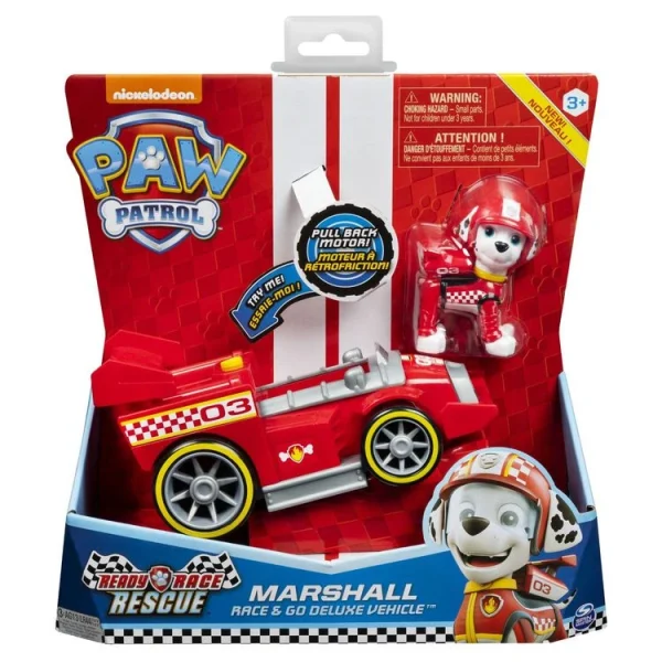 SPIN MASTER Véhicule + Figurine Ready Race Rescue Pat’Patrouille – Marcus 3
