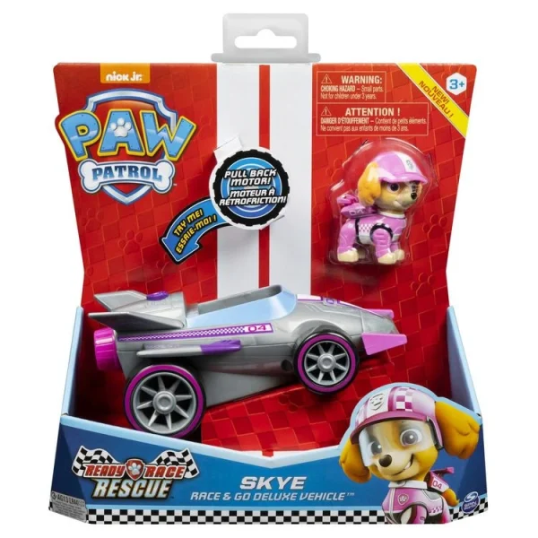 SPIN MASTER Véhicule + Figurine Ready Race Rescue Pat’Patrouille – Stella 3